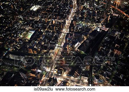 High angle cityscape and highways at night, Tokyo, Japan View Large Photo Image Stock Photograph - High angle cityscape and highways at night, Tokyo, Japan. Fotosearch