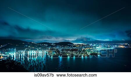 High angle view of Botafogo bay illuminated at night, Rio de Janeiro, Brazil View Large Photo Image Stock Image - High angle view of Botafogo bay illuminated at night, Rio de Janeiro, Brazil. Fotosearch
