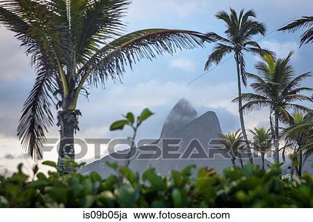 Stock Image - Ipanema, Cagarras islands, Rio de Janeiro, Brazil. Fotosearch