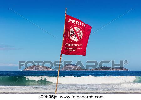 No Swimming sign on beach, Ipanema, Cagarras islands, Rio de Janeiro, Brazil View Large Photo Image Stock Image - No Swimming sign on beach, Ipanema, Cagarras islands, Rio de Janeiro, Brazil. Fotosearch