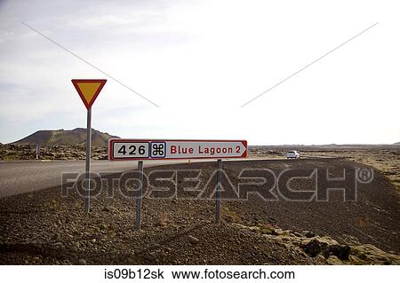 Road signs, Grindavik, Iceland View Large Photo Image Stock Image - Road signs, Grindavik, Iceland. Fotosearch