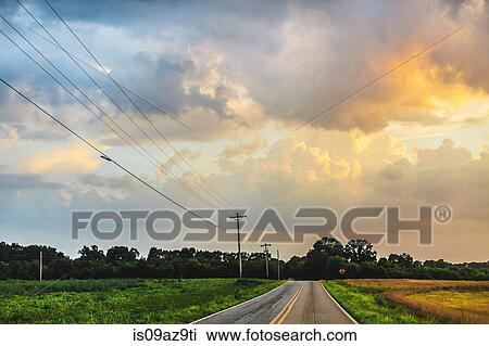 Telegraph poles and diminishing perspective of rural road View Large Photo Image Stock Image - Telegraph poles and diminishing perspective of rural road. Fotosearch