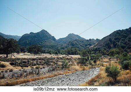 Tree covered mountains, Malibu, California, USA View Large Photo Image Stock Photo - Tree covered mountains, Malibu, California, USA. Fotosearch