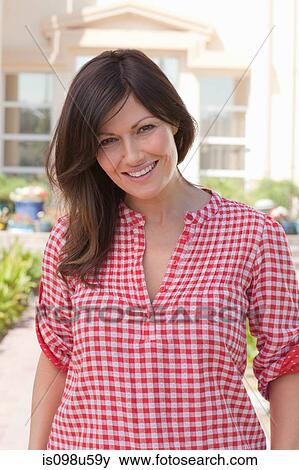 Casual mature woman View Large Photo Image Stock Photo - Casual mature woman. Fotosearch