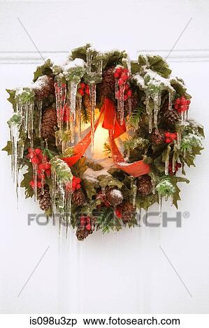 Christmas wreath View Large Photo Image Stock Photography - Christmas wreath. Fotosearch