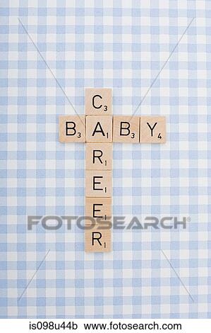 Game tile letters spelling career and baby View Large Photo Image Stock Image - Game tile letters spelling career and baby. Fotosearch