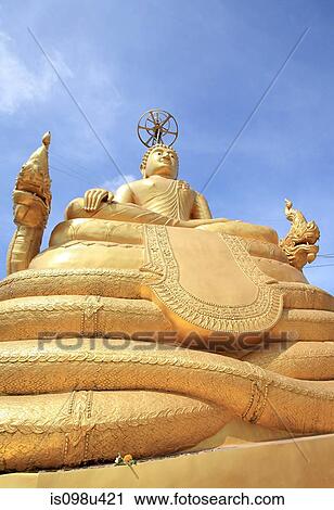 Golden buddha in phuket, thailand View Large Photo Image Stock Image - Golden buddha in phuket, thailand. Fotosearch
