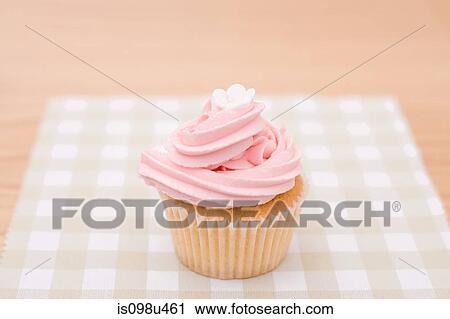 Iced cupcake View Large Photo Image Stock Image - Iced cupcake. Fotosearch