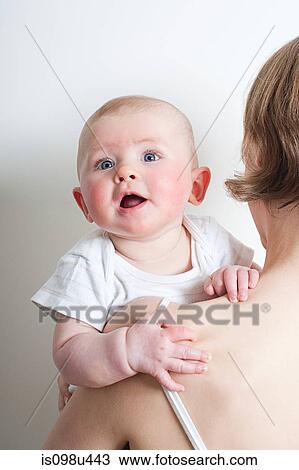 Stock Image - Mother and baby. Fotosearch