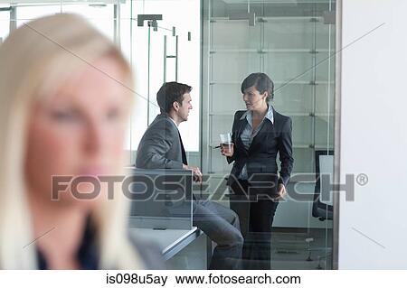 Private business discussion View Large Photo Image Stock Photo - Private business discussion. Fotosearch