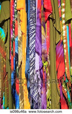 Scarves in market in stellenbosch, south africa View Large Photo Image Stock Image - Scarves in market in stellenbosch, south africa. Fotosearch