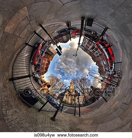 Shoreditch with tunnel effect View Large Photo Image Stock Photo - Shoreditch with tunnel effect. Fotosearch
