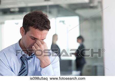 Stressed Businessman View Large Photo Image Stock Photography - Stressed Businessman. Fotosearch
