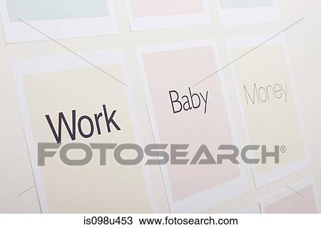 Work, baby, money View Large Photo Image Stock Image - Work, baby, money. Fotosearch
