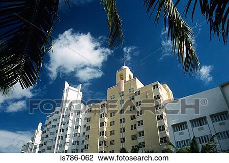 Buildings in south beach miami View Large Photo Image Stock Image - Buildings in south beach miami. Fotosearch