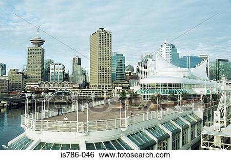 Stock Photograph - Canada place vancouver. Fotosearch