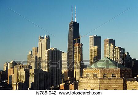 Chicago skyscrapers View Large Photo Image Stock Image - Chicago skyscrapers. Fotosearch