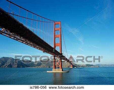Golden gate bridge View Large Photo Image Stock Photograph - Golden gate bridge. Fotosearch