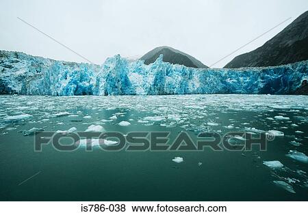 Meade glacier alsaka View Large Photo Image Stock Photo - Meade glacier alsaka. Fotosearch