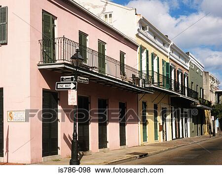 Stock Photo - New orleans street. Fotosearch
