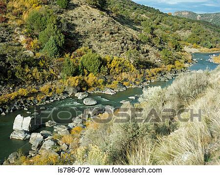 Stock Image - Rio grande new mexico. Fotosearch