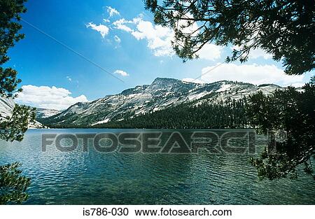 Stock Image - Tenaya lake yosemite. Fotosearch