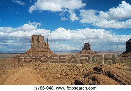 The mittens in monument valley View Large Photo Image Stock Photo - The mittens in monument valley. Fotosearch