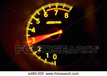 Stock Image - Speedometer. Fotosearch