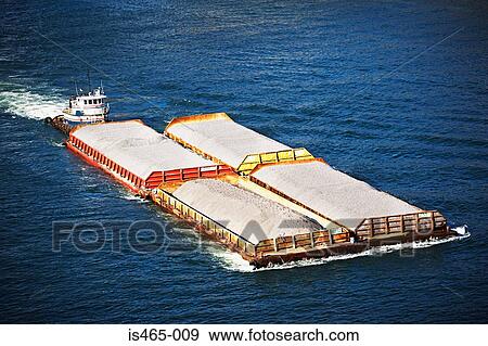 Tugboat and barges View Large Photo Image Stock Photo - Tugboat and barges. Fotosearch