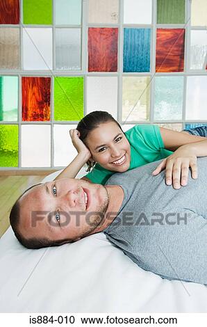 Couple relaxing View Large Photo Image Stock Image - Couple relaxing. Fotosearch