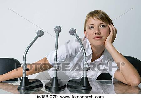 Businesswoman daydreaming View Large Photo Image Stock Photo - Businesswoman daydreaming. Fotosearch