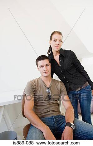Stock Photo - Office workers. Fotosearch