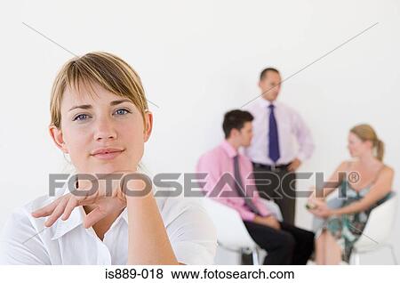 Portrait of a businesswoman View Large Photo Image Stock Photo - Portrait of a businesswoman. Fotosearch