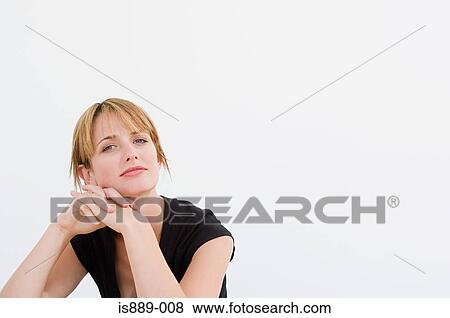 Portrait of a woman View Large Photo Image Stock Photo - Portrait of a woman. Fotosearch