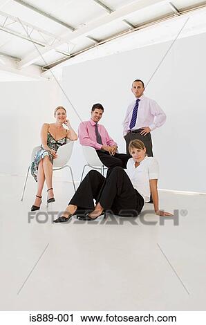 Portrait of businesspeople View Large Photo Image Stock Image - Portrait of businesspeople. Fotosearch