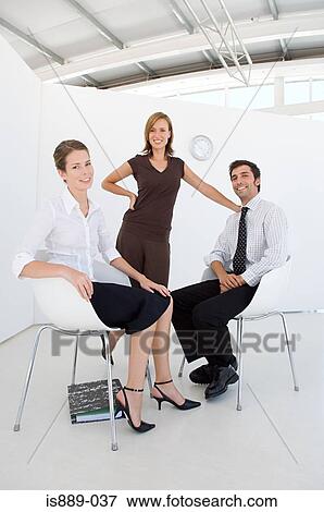 Portrait of businesspeople View Large Photo Image Stock Photo - Portrait of businesspeople. Fotosearch
