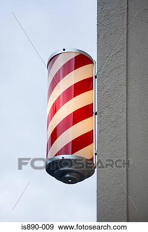 Stock Photo - Barbers pole. Fotosearch