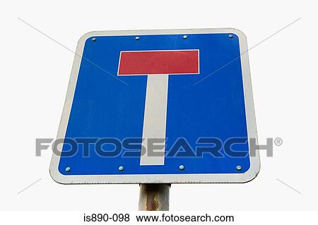 Dead end sign View Large Photo Image Stock Photo - Dead end sign. Fotosearch