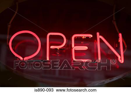 Open sign View Large Photo Image Stock Image - Open sign. Fotosearch