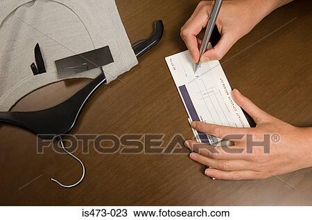 Person signing cheque View Large Photo Image Stock Image - Person signing cheque. Fotosearch