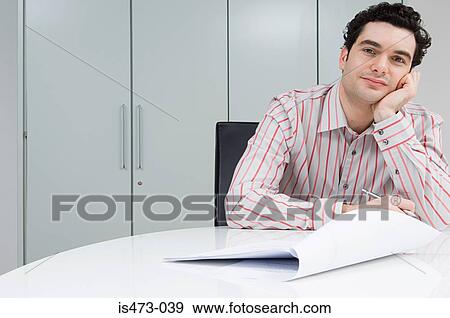 Portrait of a man View Large Photo Image Stock Photo - Portrait of a man. Fotosearch