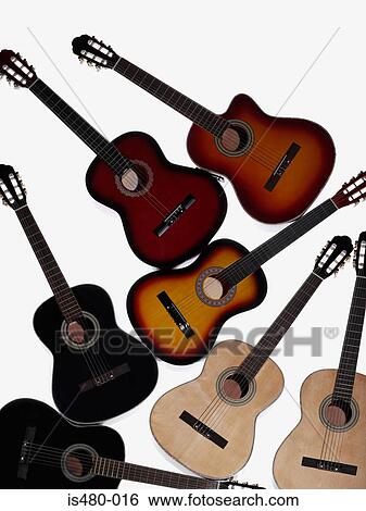 Guitars View Large Photo Image Stock Photograph - Guitars. Fotosearch