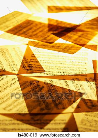 Sheet music View Large Photo Image Stock Photo - Sheet music. Fotosearch