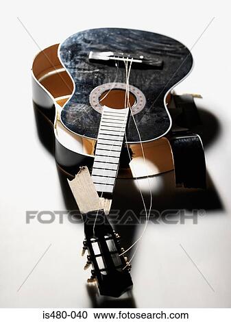 Smashed guitar View Large Photo Image Stock Image - Smashed guitar. Fotosearch