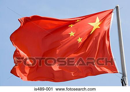 Chinese flag View Large Photo Image Stock Image - Chinese flag. Fotosearch