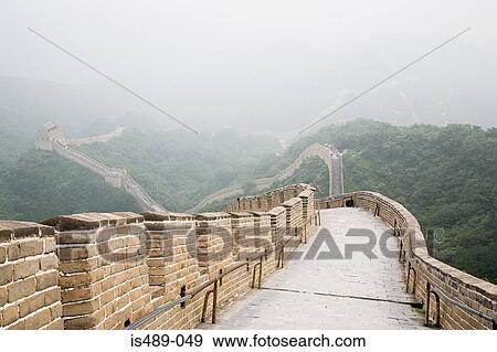 Great wall of china View Large Photo Image Stock Photo - Great wall of china. Fotosearch