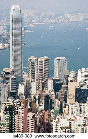 Hong kong skyline View Large Photo Image Stock Photo - Hong kong skyline. Fotosearch