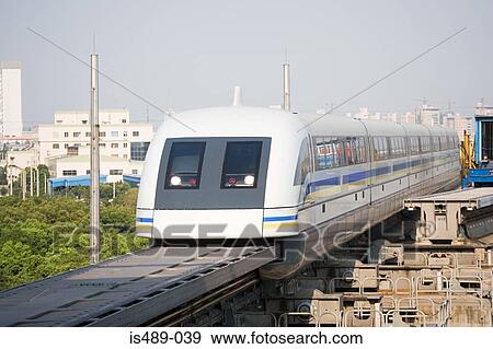 Stock Photo - Transrapid train. Fotosearch