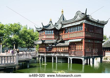 Yu yuan garden View Large Photo Image Stock Image - Yu yuan garden. Fotosearch