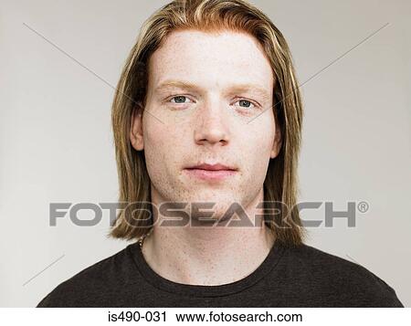 Portrait of a young man View Large Photo Image Stock Image - Portrait of a young man. Fotosearch